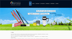 Desktop Screenshot of optimastudio.pl